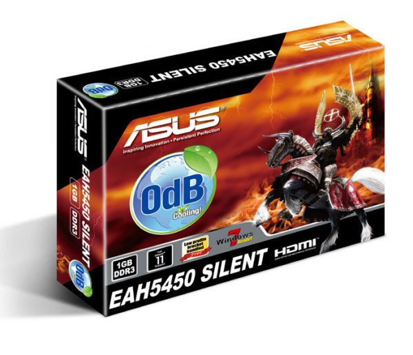 Placa de Vídeo ASUS RADEON HD5450 1GB DDR3 64-BIT DVI/VGA/HD